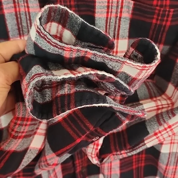 Lands End Men's Flannel XXL - Picture 3 of 6